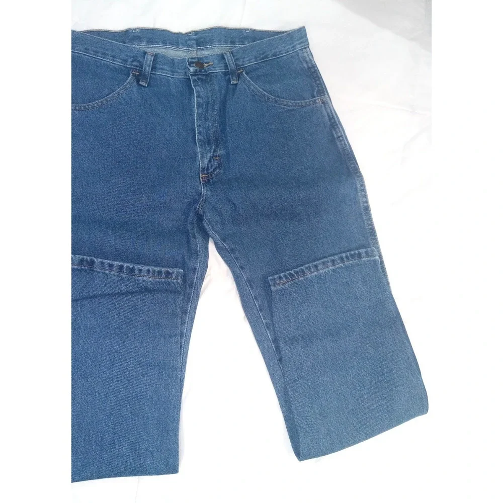 Rustler Wrangler Mens 34x29 Regular Fit Straight Leg Denim Jeans NWT